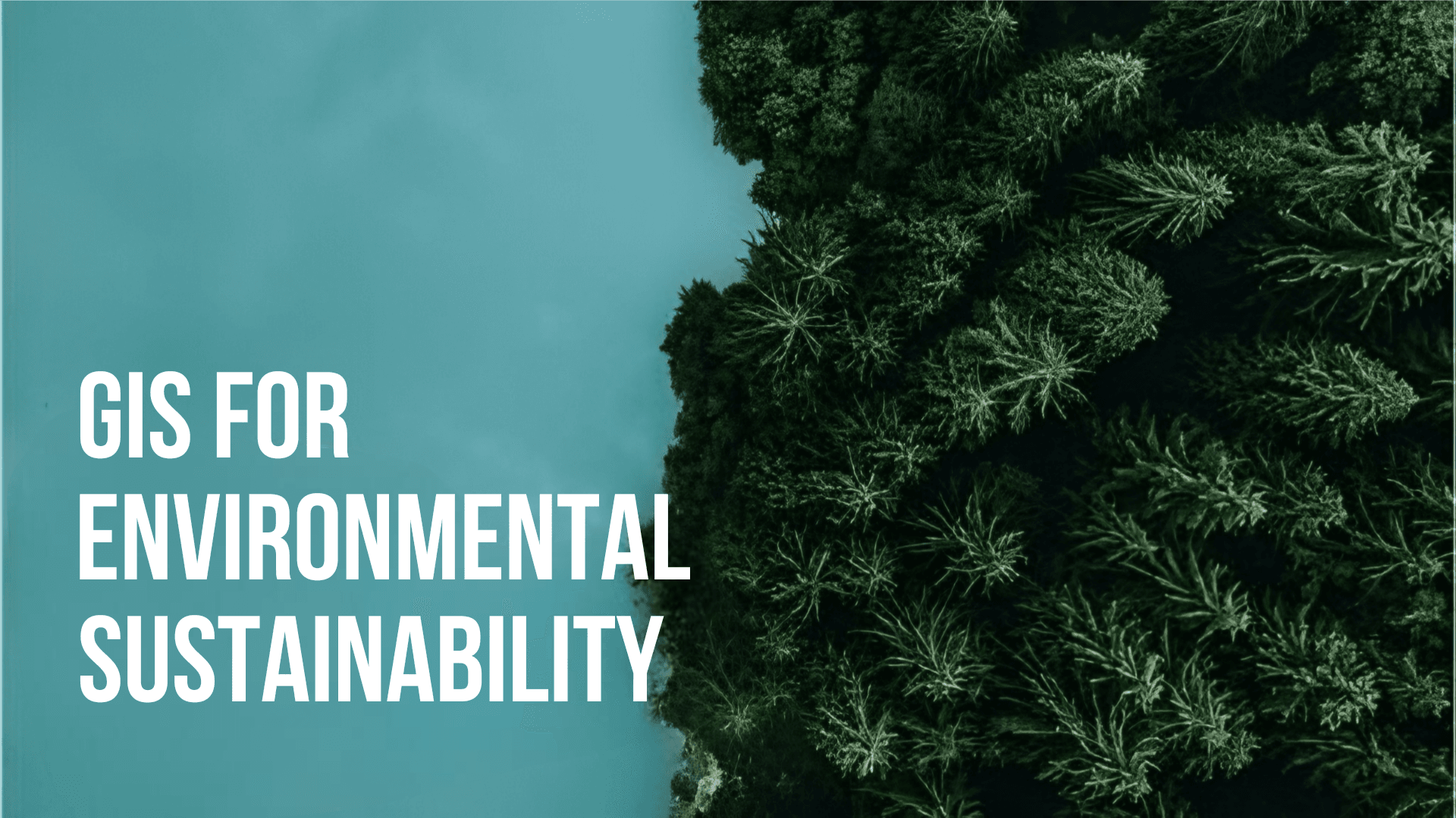 How Using GIS Technology to Achieve Environmental Sustainability